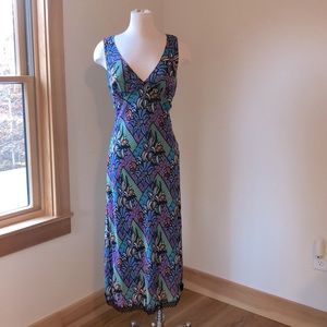 Vintage Nicole Miller Silk Dress